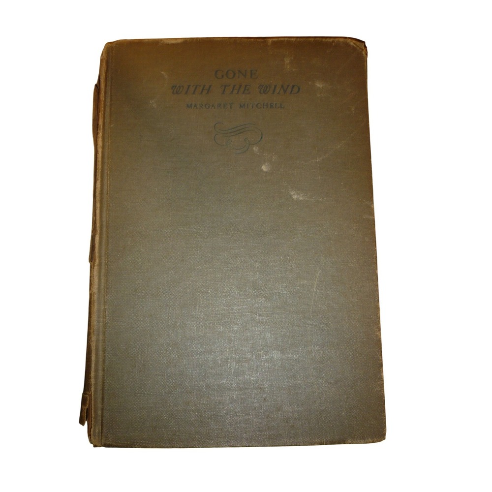 Gone‎ With The Wind Margaret Mitchell 1936 Hardcover October Printing Macmillan